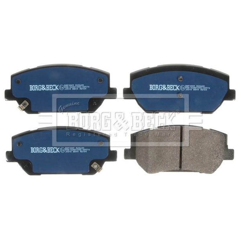 Borg & Beck 4 x Front Brake Pad Set BBP3009