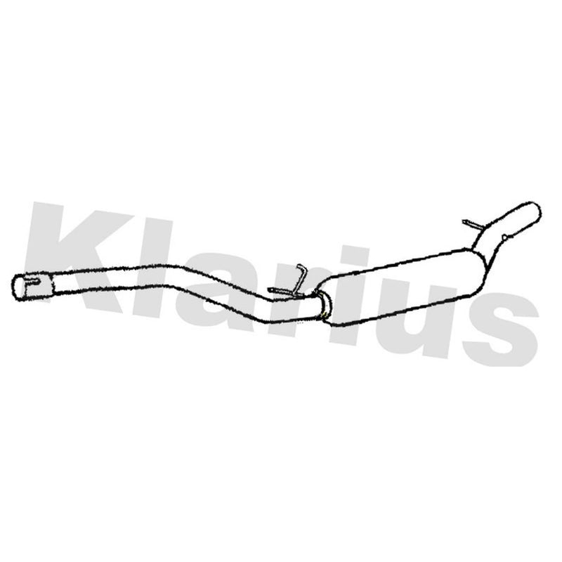 Klarius Box With Centre Pipe Centre VO646E