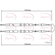 Apec Handbrake Cable Centre CAB1464
