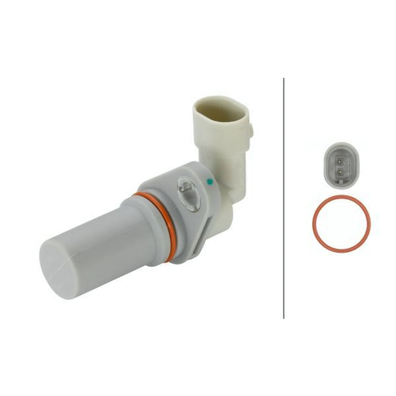 Hella Crankshaft Position Sensor Flywheel side 6PU 009 163-391