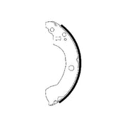 Textar Brake Shoe Set Axle Kit 91064400