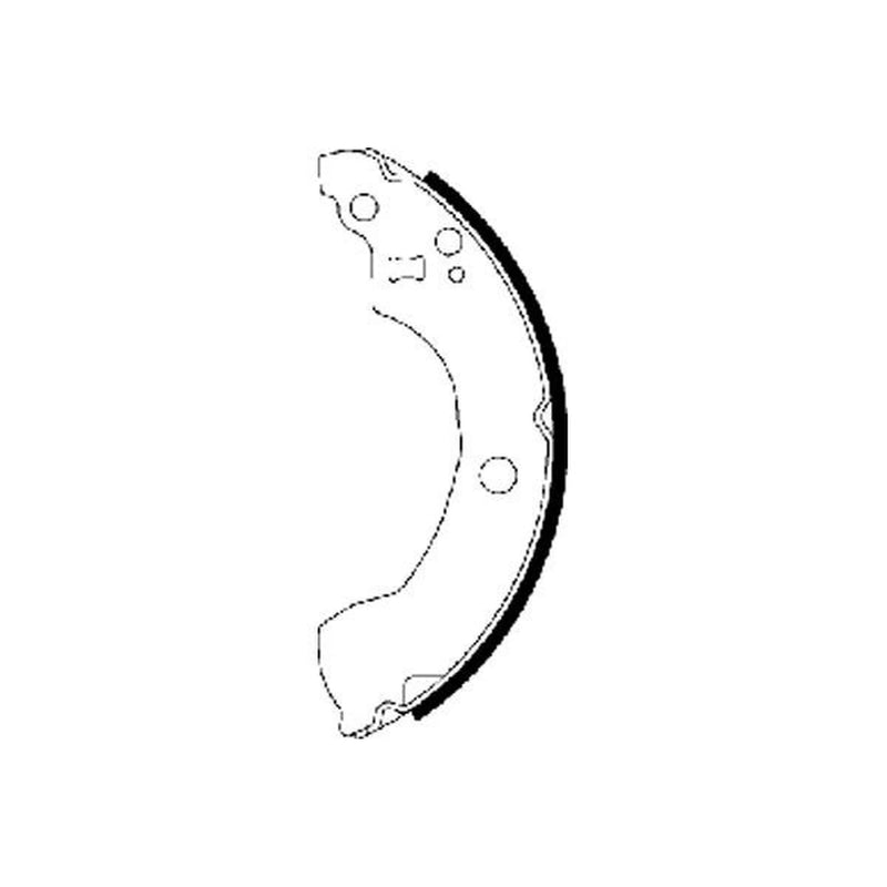 Textar Brake Shoe Set Axle Kit 91064400