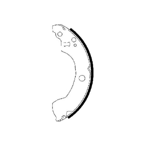 Mintex Brake Shoe Set Axle Kit MFR543