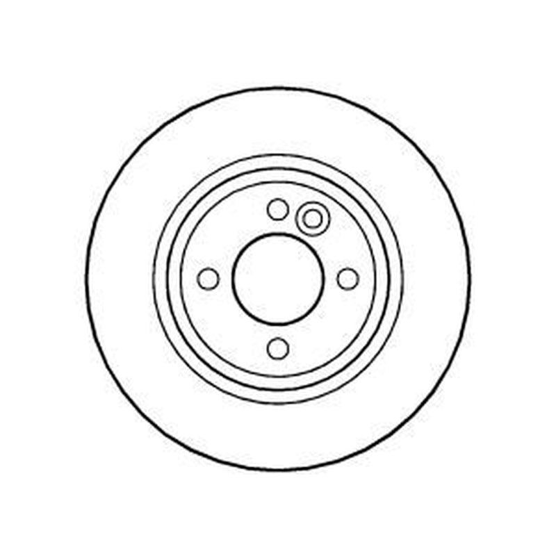 Abtex 2 x Vented Front Brake Discs BD975V