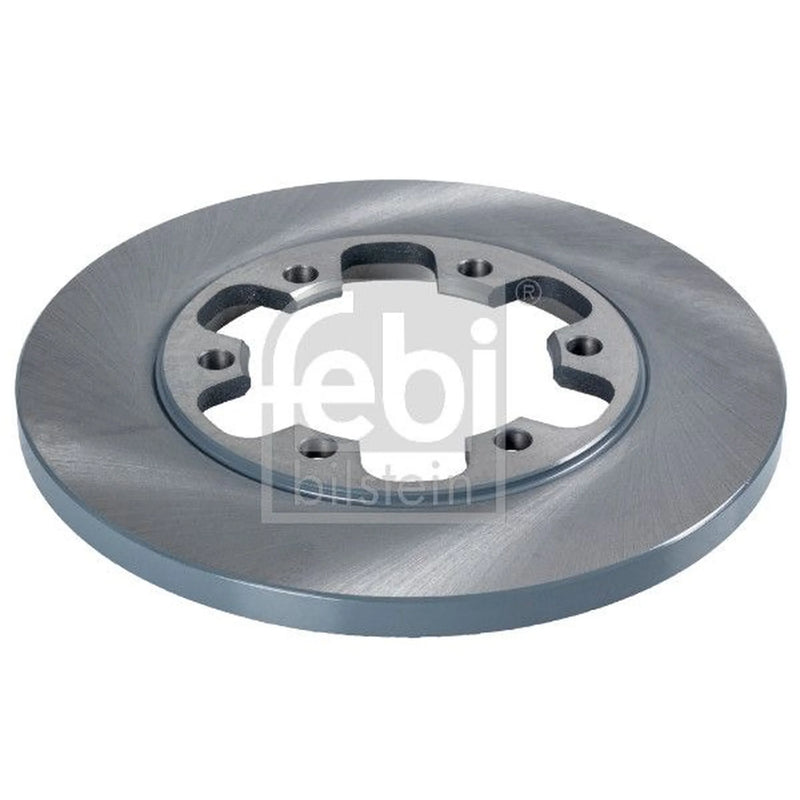 Febi 2 x Solid Rear Brake Discs 104498
