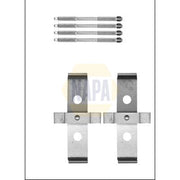 NAPA Brake Pad Accessory Fitting Kit Front NFK1215