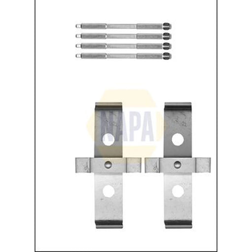 NAPA Brake Pad Accessory Fitting Kit Front NFK1215