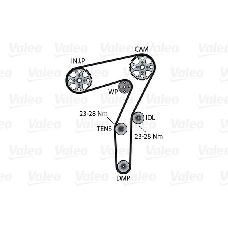 Valeo Timing Belt & Water Pump Kit 614589
