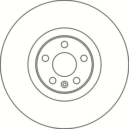 Abtex 2 x Vented Front Brake Discs BD2174V