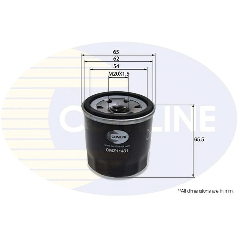 Comline Engine Oil Filter CMZ11431