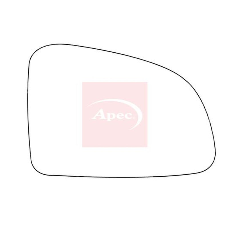 Apec Exterior Wing Mirror Glass Right AMS2688