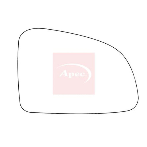 Apec Exterior Wing Mirror Glass Right AMS2688