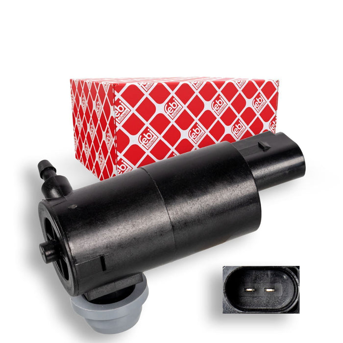 FEBI BILSTEIN 109283 Window Cleaning Washer Fluid Pump Front Fits Toyota FEBI - Town Parts