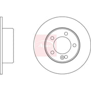 Apec 2 x Solid Rear Brake Discs DSK2840