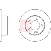 Apec 2 x Solid Rear Brake Discs DSK2840