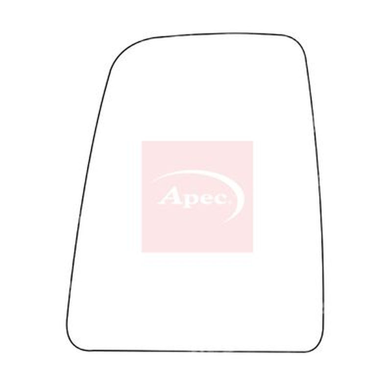 Apec Exterior Wing Mirror Glass Left AMS2361