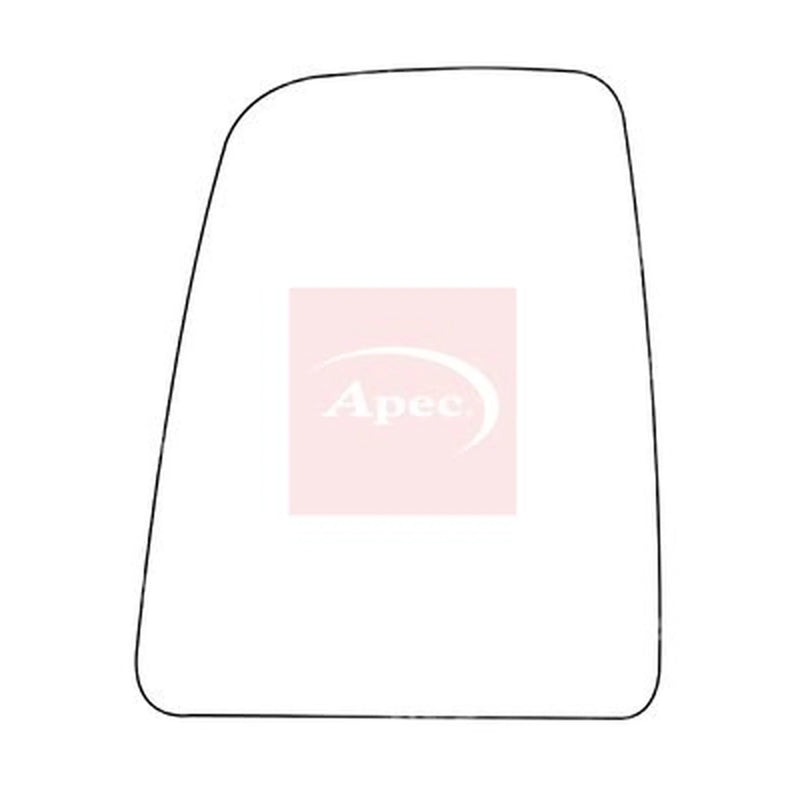 Apec Exterior Wing Mirror Glass Left AMS2361