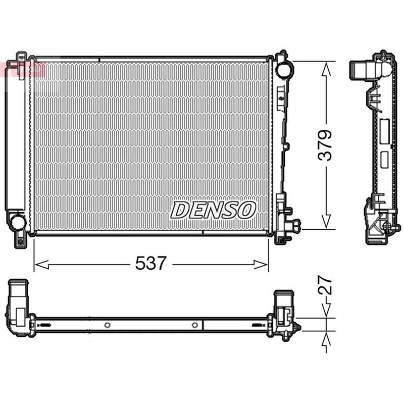 Denso Engine Radiator DRM06003