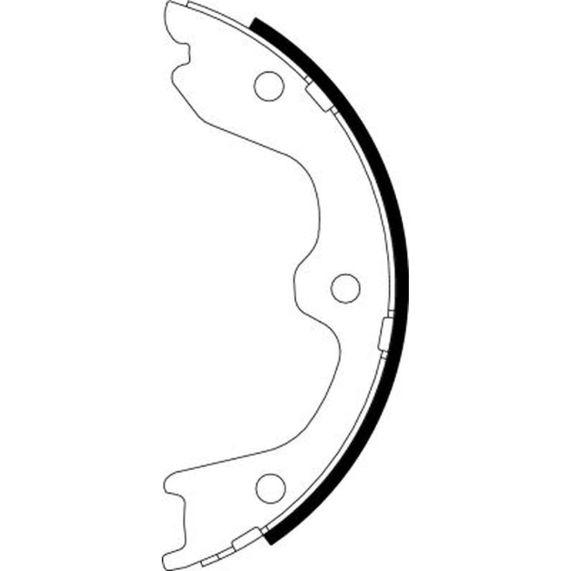Textar Parking Brake Shoe Set 91065900