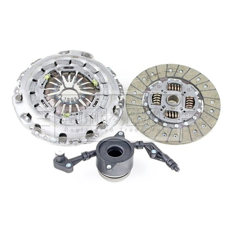 Borg & Beck Clutch Kit Set 3pc HKT1091
