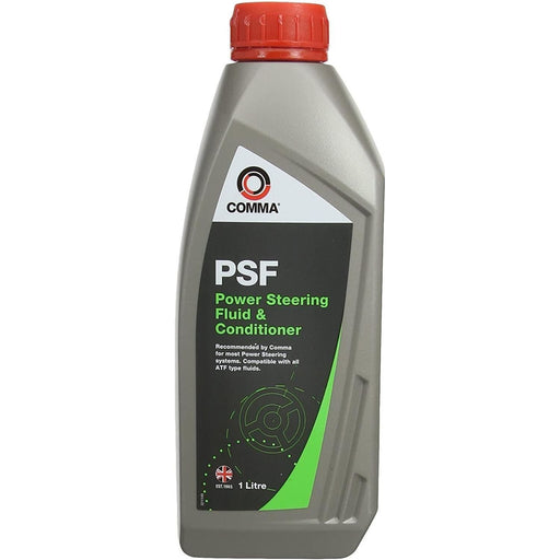 Comma - PSF Power Steering Fluid & Conditioner Oil Lubricant 1 Litre PSF1L - 1L Comma  - Town Parts