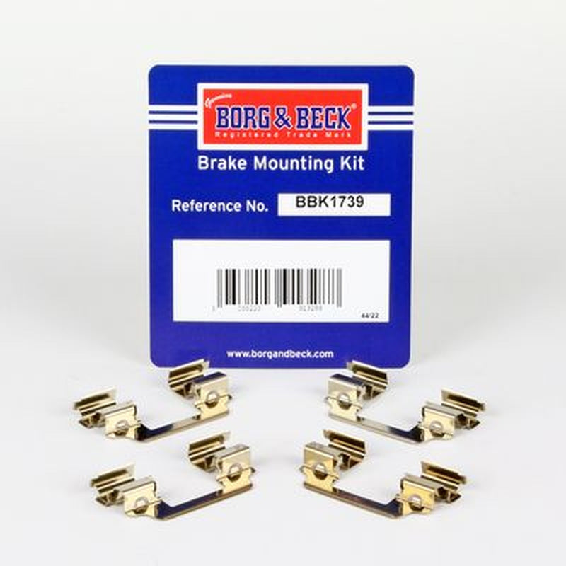 Borg & Beck Brake Pad Accessory Fitting Kit Rear BBK1739