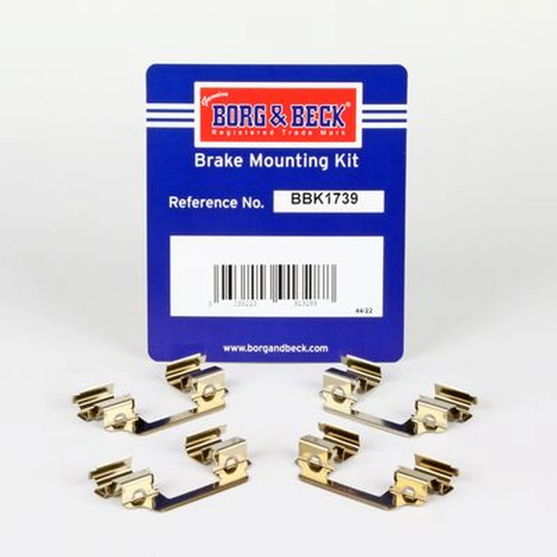 Borg & Beck Brake Pad Accessory Fitting Kit Rear BBK1739