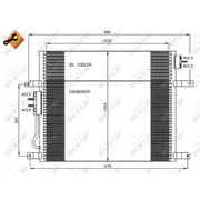 NRF Air Conditioning Condenser 35577