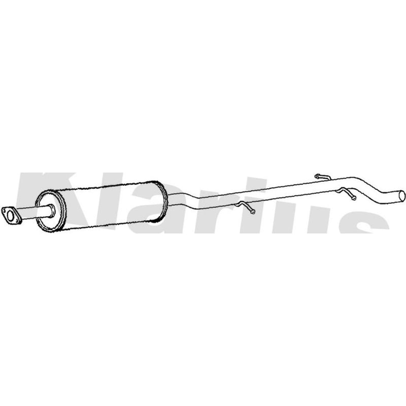 Klarius Box With Centre Pipe Centre VO410C
