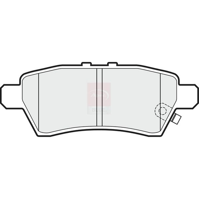 Apec Rear Brake Pad Set PD3634