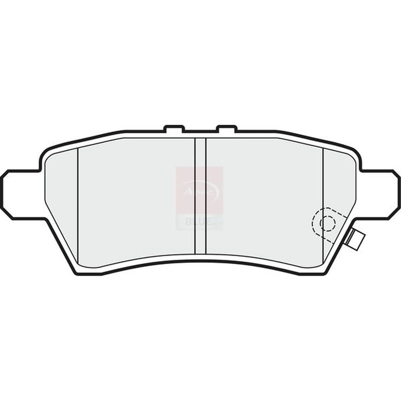 Apec Rear Brake Pad Set PD3634