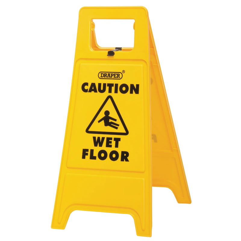 Draper Wet Floor Warning Sign A-Frame 0.712kg