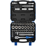 Draper Combined MM/AF Socket Set, 41 Piece, 1/2" Drive