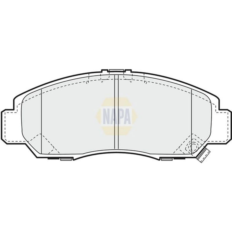 NAPA Front Brake Pad Set NBP1729