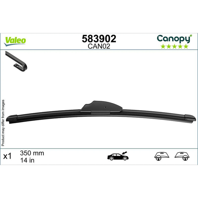 Valeo Passenger Side Wiper Blades 583902
