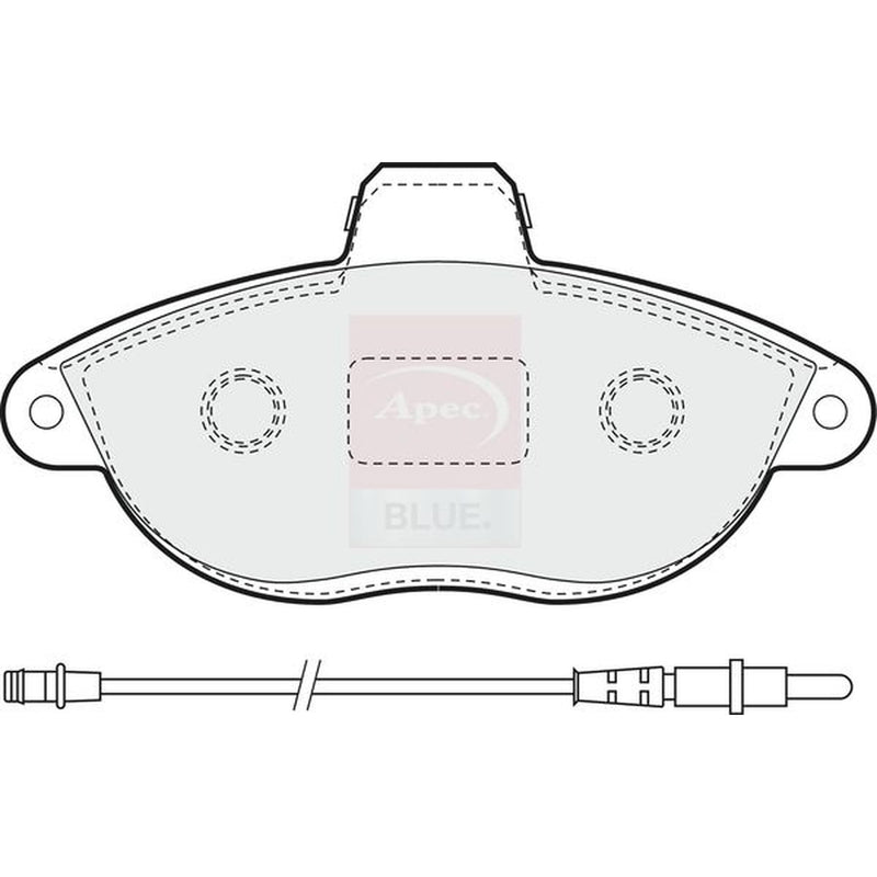 Apec Front Brake Pad Set PD3315