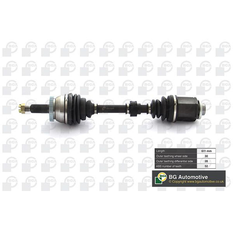 BGA CV Drive Shaft Driveshaft Front Right DS2707R