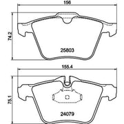 Mintex Front Brake Pad Set MDB3366