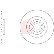 Apec 2 x Vented Front Brake Discs DSK2473