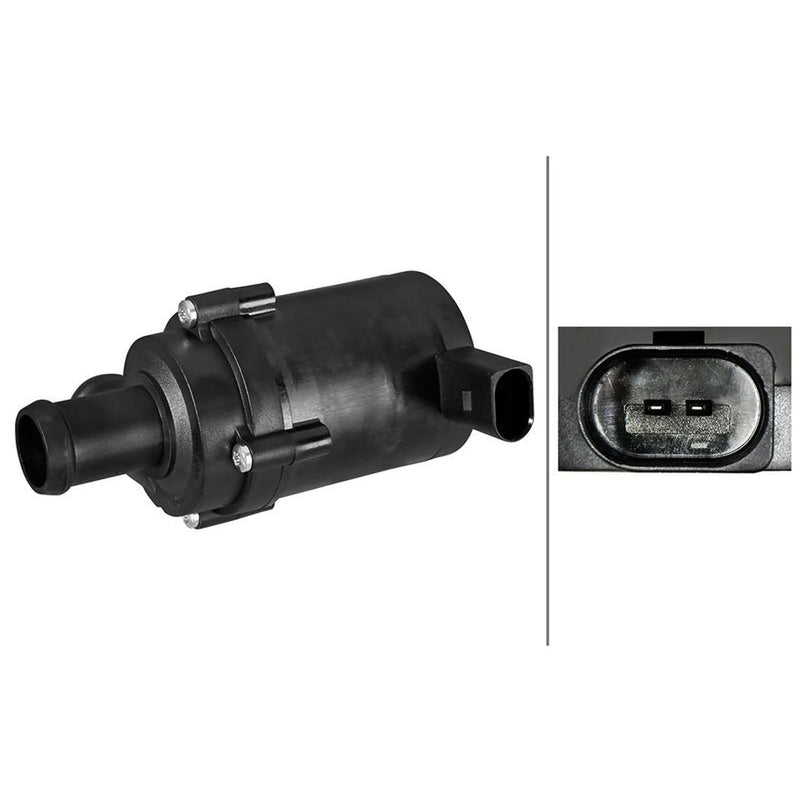 Hella Auxiliary Coolant Water Pump 8TW 358 304-581