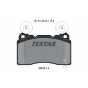 Textar Front Brake Pad Set 2591501