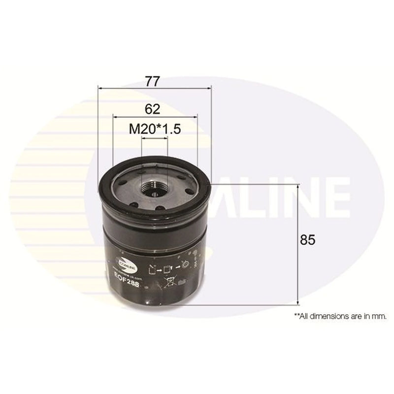 Comline Engine Oil Filter EOF288
