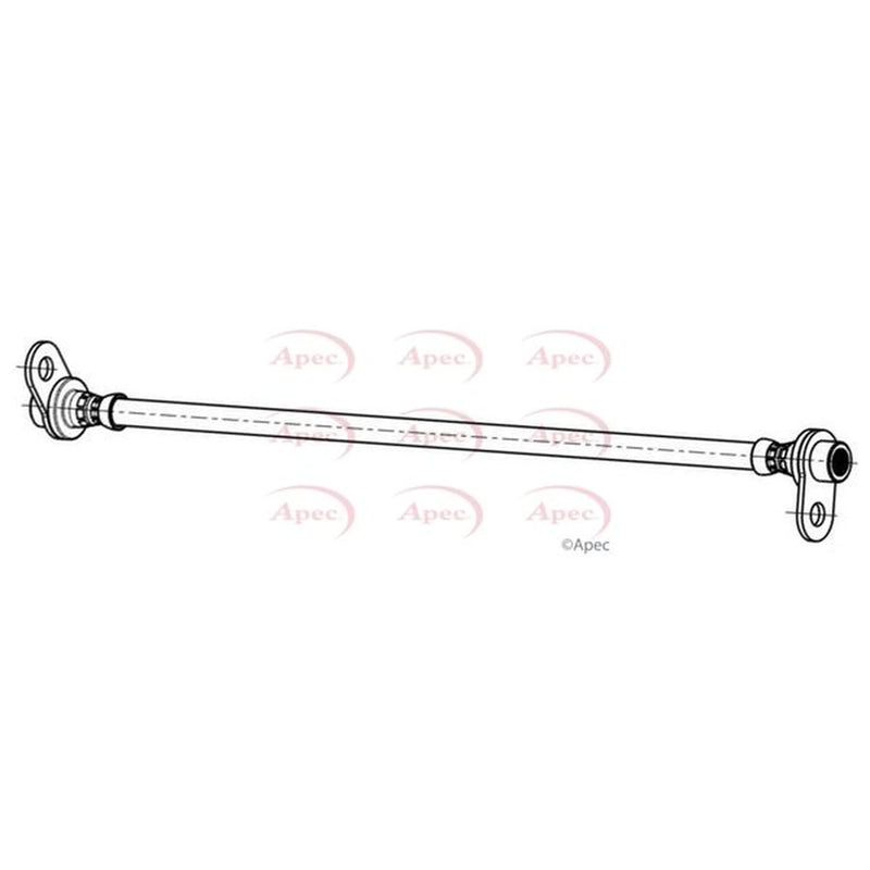 Apec Brake Hydraulic Hose Line Rear Left HOS4508