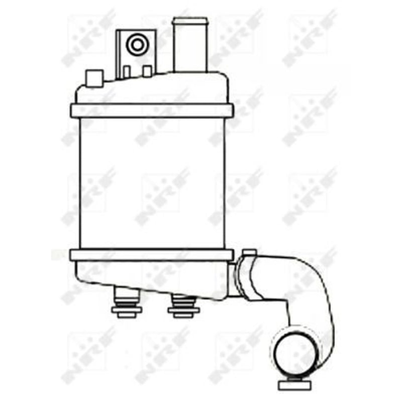 NRF Intercooler (Charge Air Cooler) 30333