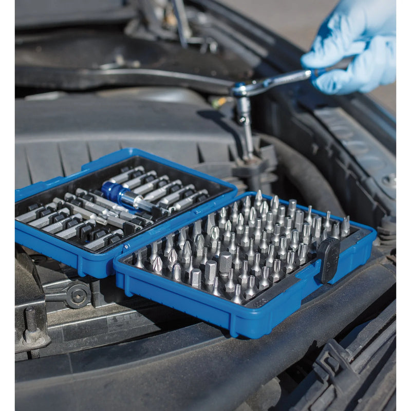 Draper Screwdriver and Bit Holder Set 80 Piece