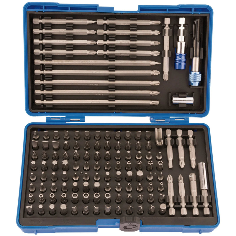 Draper Bit Holder Set 127 Piece Chrome Vanadium Steel