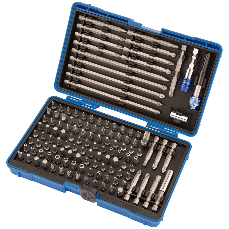 Draper Bit Holder Set 127 Piece Chrome Vanadium Steel