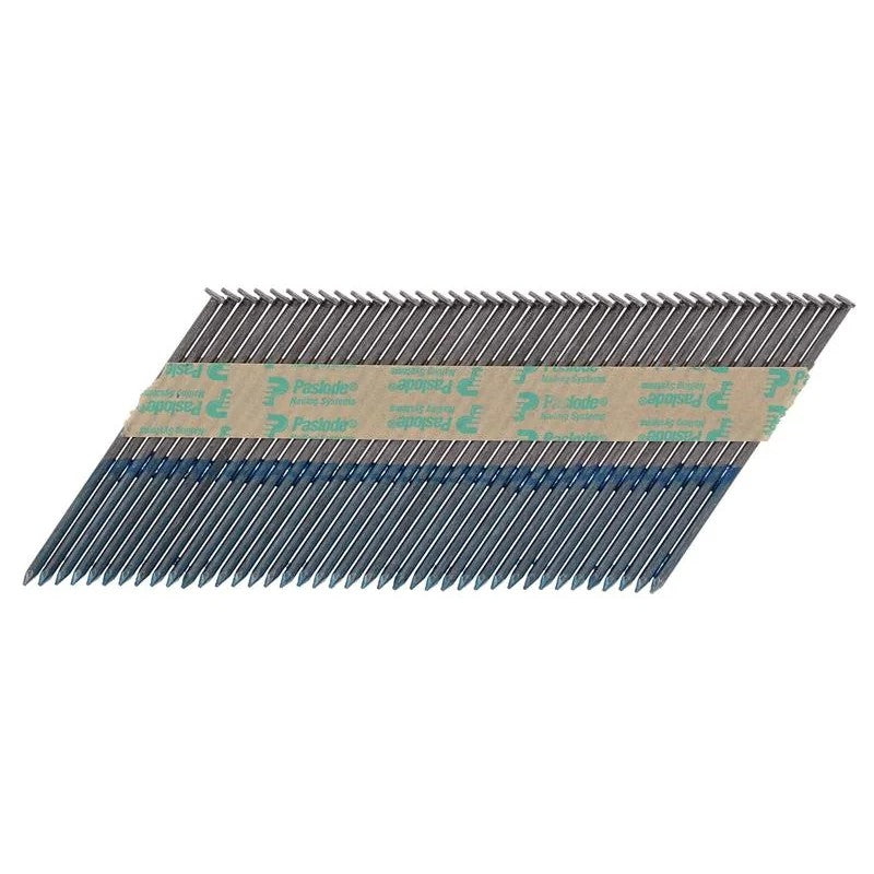 Paslode 3.1mm x 90mm IM350 Straight Shank Bright Nails 2200 - 2 x Fuel Cells