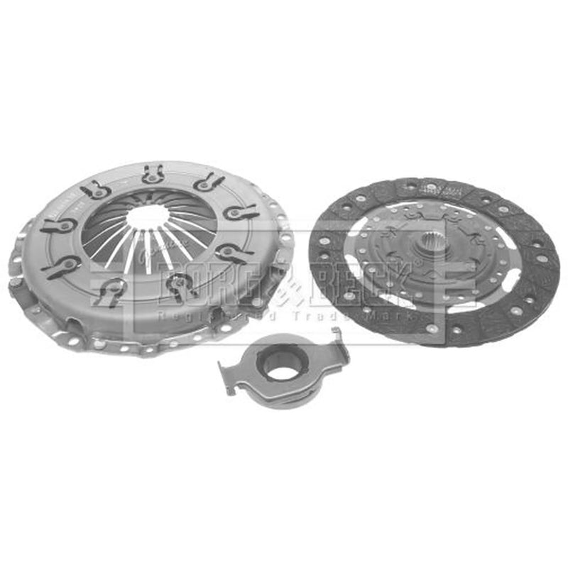 Borg & Beck Clutch Kit Set 3pc 225mm HK2539