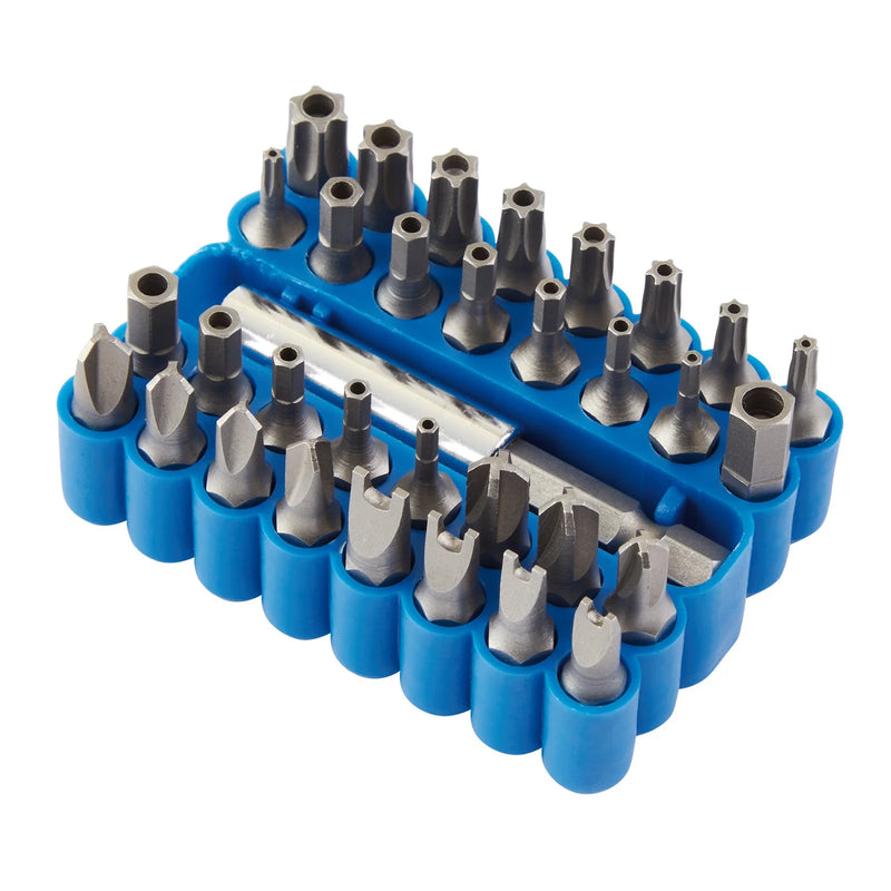 Draper Security Bit Set 33 Piece Chrome Vanadium Steel